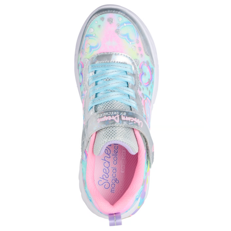 Skechers Skechers Unicorn Dreams Heart Sparkle Silver Multi