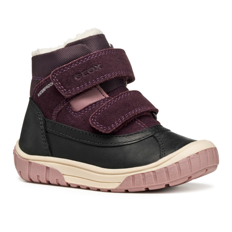 Geox Geox B Omar WP Black/Dk Purple