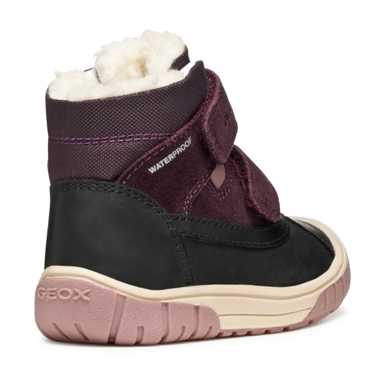 Geox Geox B Omar WP Black/Dk Purple