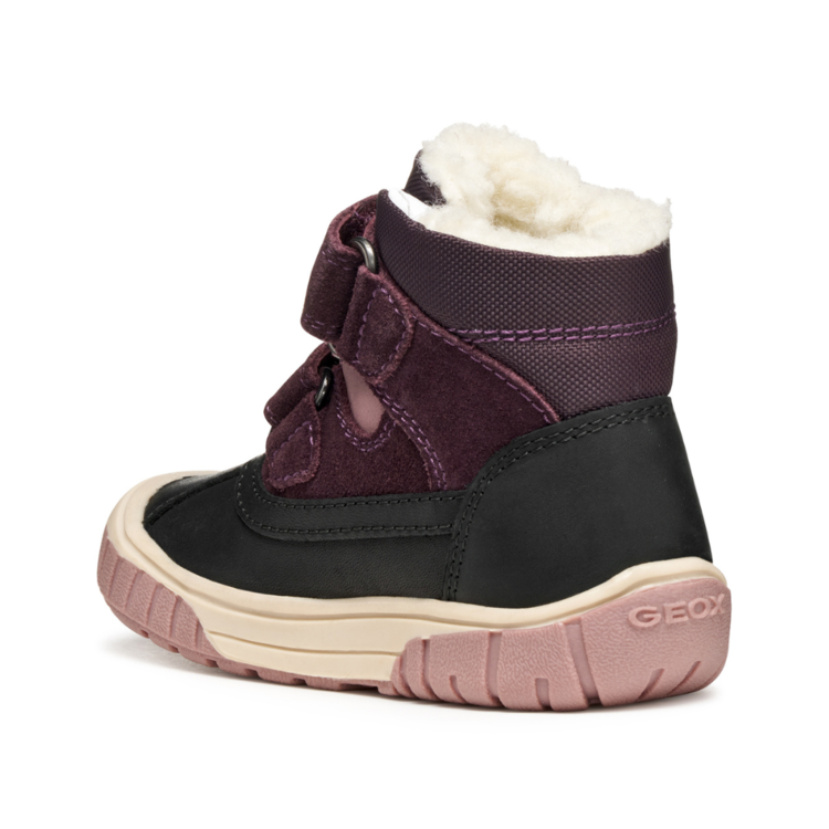 Geox Geox B Omar WP Black/Dk Purple