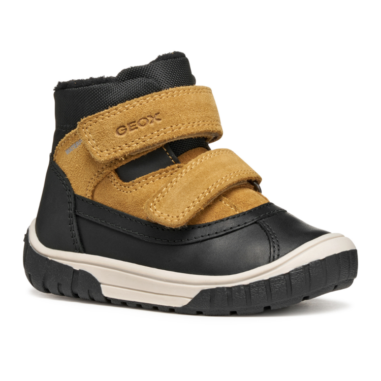 Geox Geox B Omar WP Black/Dk Yellow
