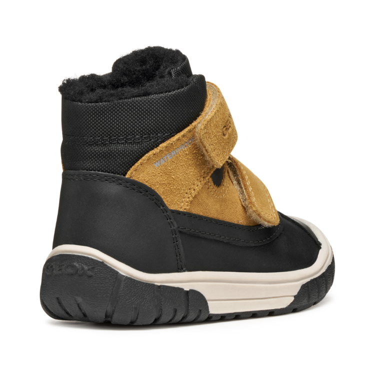Geox Geox B Omar WP Black/Dk Yellow