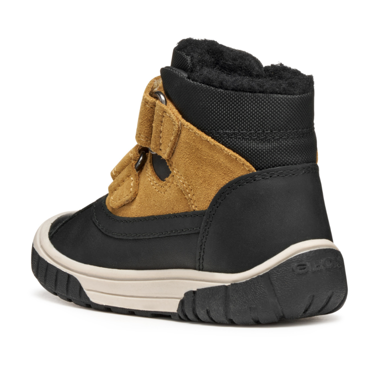 Geox Geox B Omar WP Black/Dk Yellow