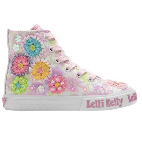 Lelli Kelly Eloise Mid Scarpa Pink Multi (Child 2 + Youth 3.5)
