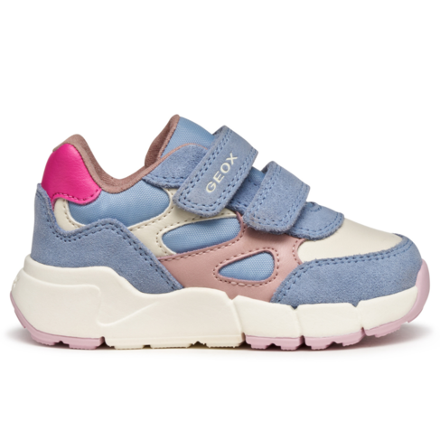 Geox B Flexyper Mini Lt Avio/Pink (Toddler 8)