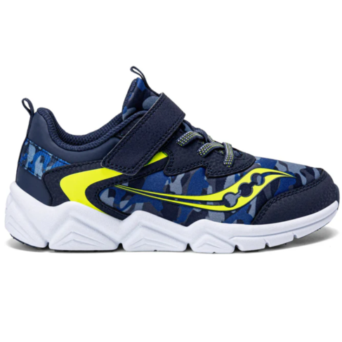 Saucony Flash LE Navy/Lime