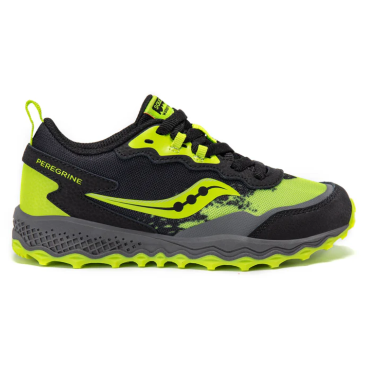 Saucony Saucony Peregrine KDZ Shield Black/Lime