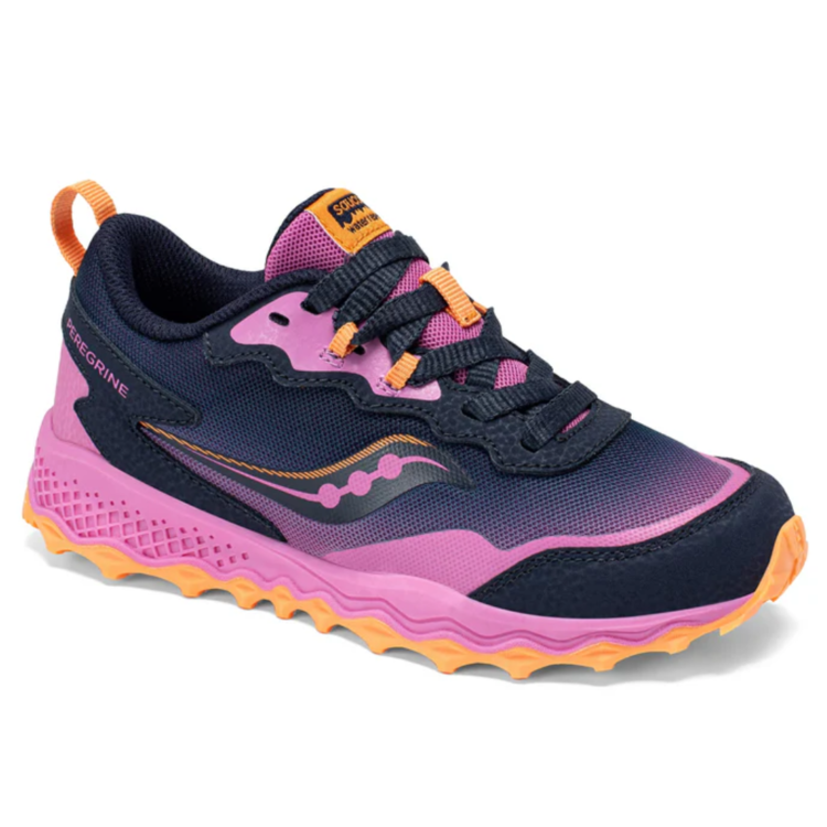 Saucony Saucony Peregrine KDZ Shield Navy/Pink