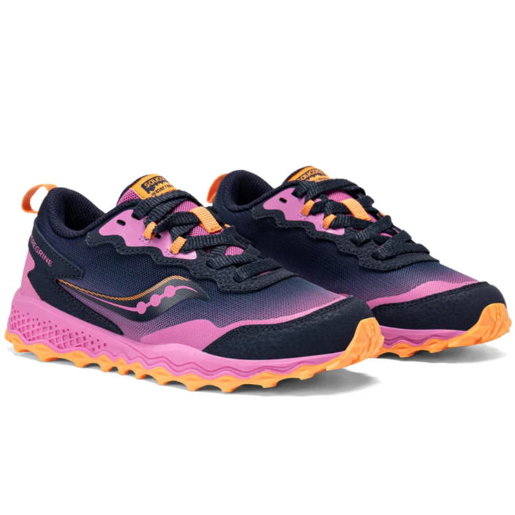 Saucony Saucony Peregrine KDZ Shield Navy/Pink
