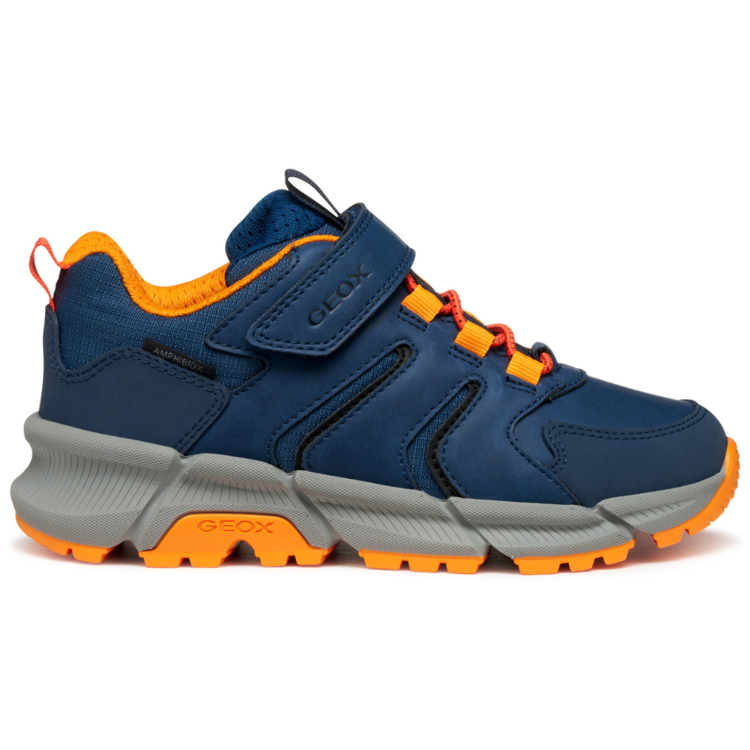 Geox Geox J Flexyper Plus Low ABX Denim/Orange