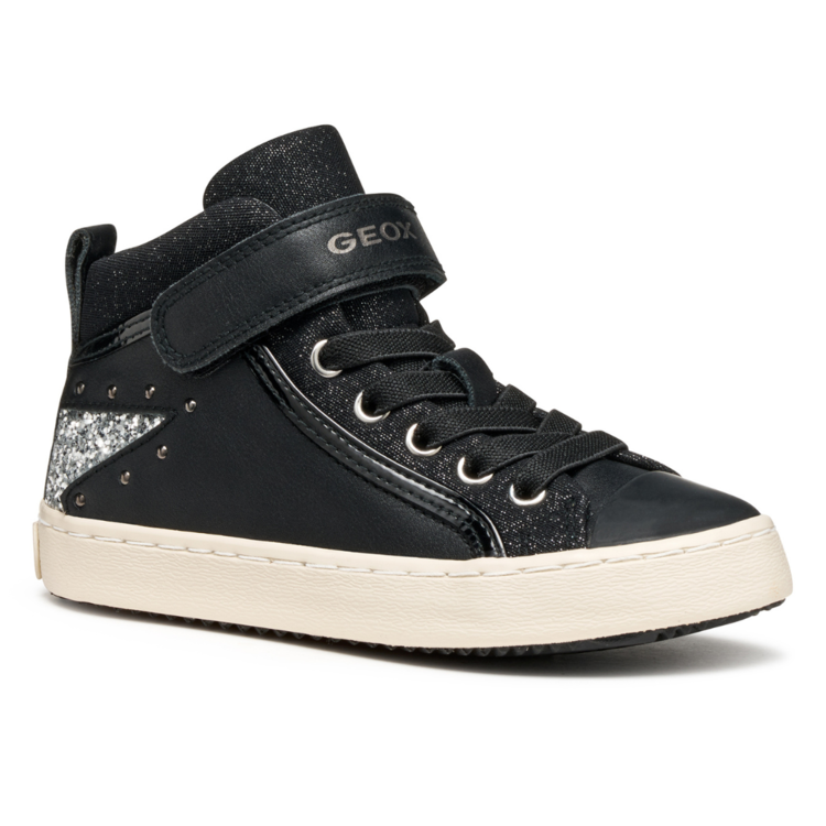 Geox Geox J Kalispera Black/Dk Silver (F25)