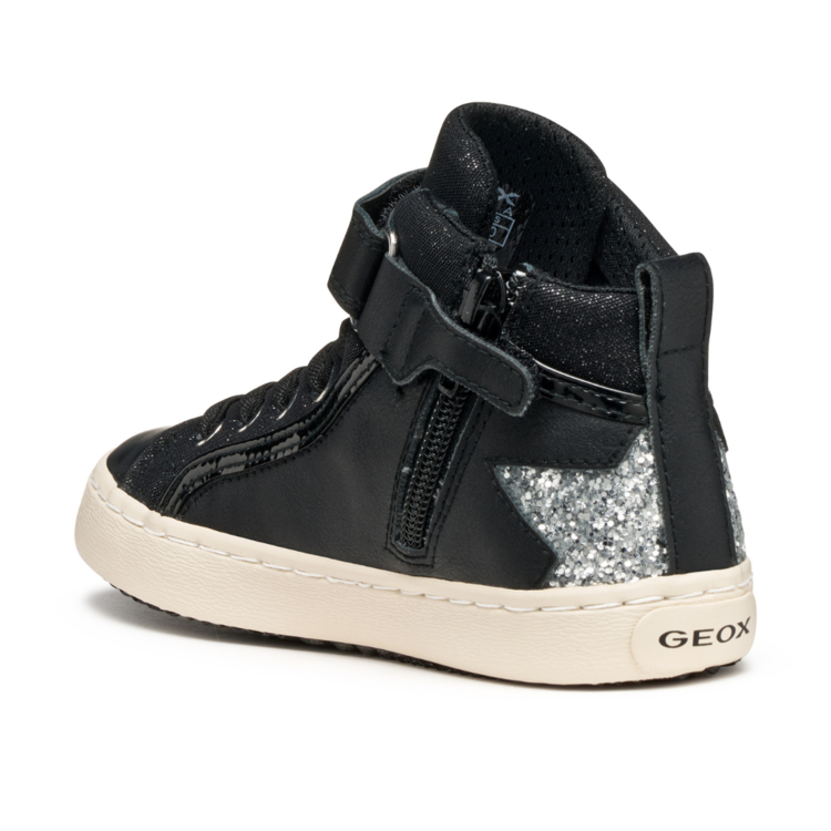 Geox Geox J Kalispera Black/Dk Silver (F25)