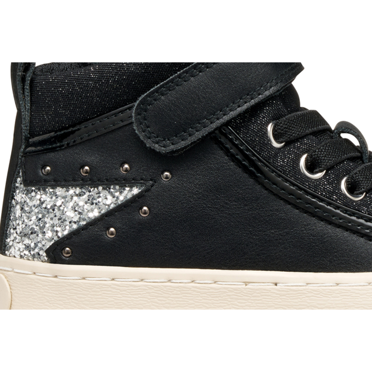 Geox Geox J Kalispera Black/Dk Silver (F25)