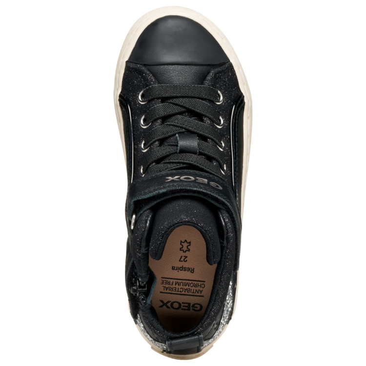 Geox Geox J Kalispera Black/Dk Silver (F25)