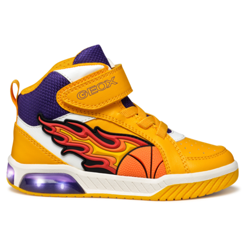 Geox J Inek Yellow/Purple