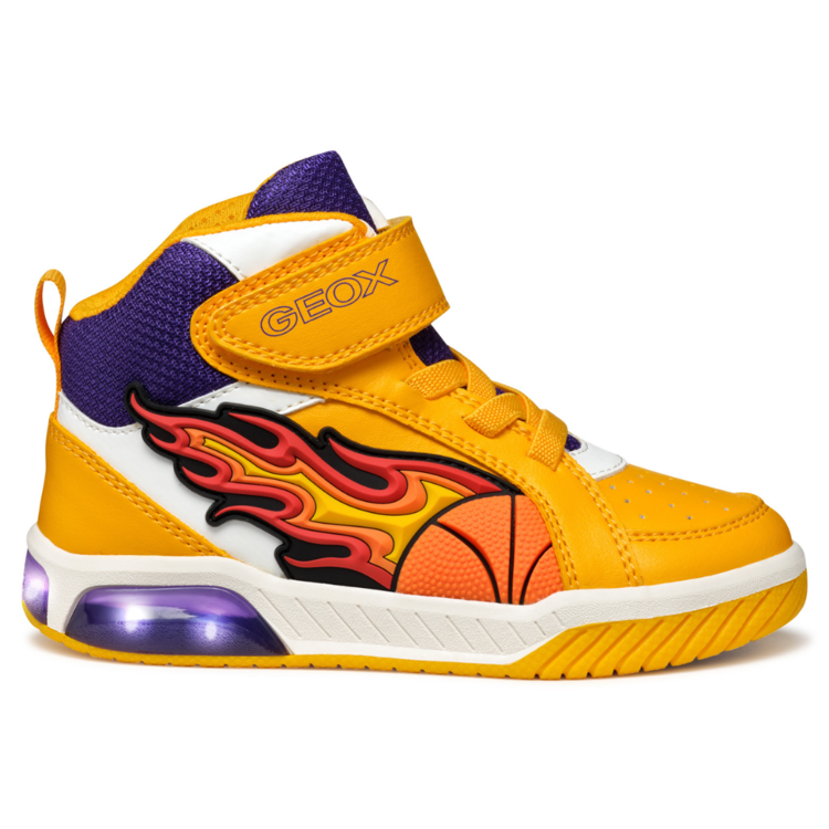 Geox Geox J Inek Yellow/Purple