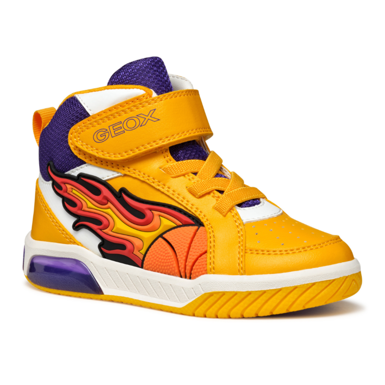 Geox Geox J Inek Yellow/Purple