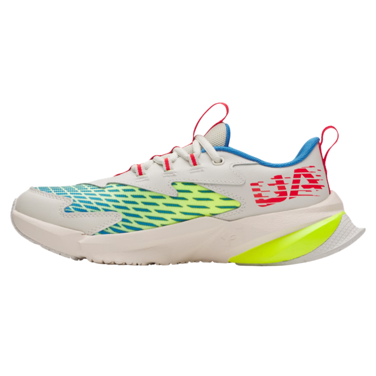Under Armour Under Armour GS Scramjet 7 Summit White/High Vis Yellow