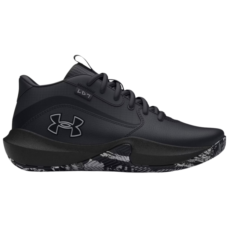 Under Armour Under Armour GS Lockdown 7 Black/Metallic Silver