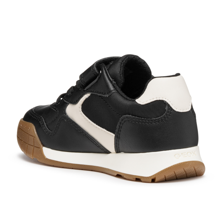 Geox Geox J Rann Black/Lt Ivory