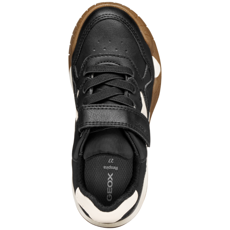 Geox Geox J Rann Black/Lt Ivory