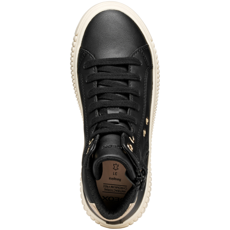 Geox Geox J Laquinny Black/Platinum