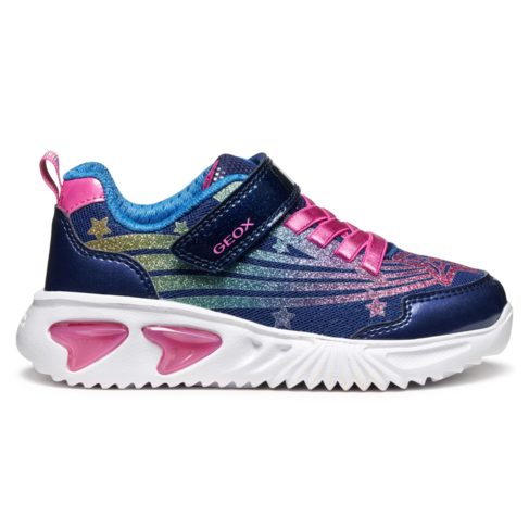 Geox J Assister Blue/Multi (Child 10.5)