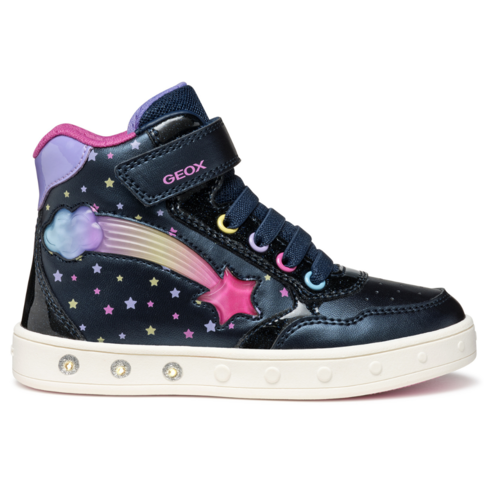 Geox J Skylin Navy/Multicolor (F25)