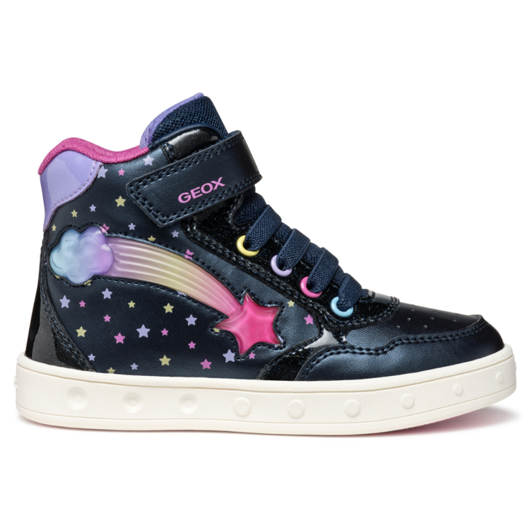 Geox Geox J Skylin Navy/Multicolor (F25)