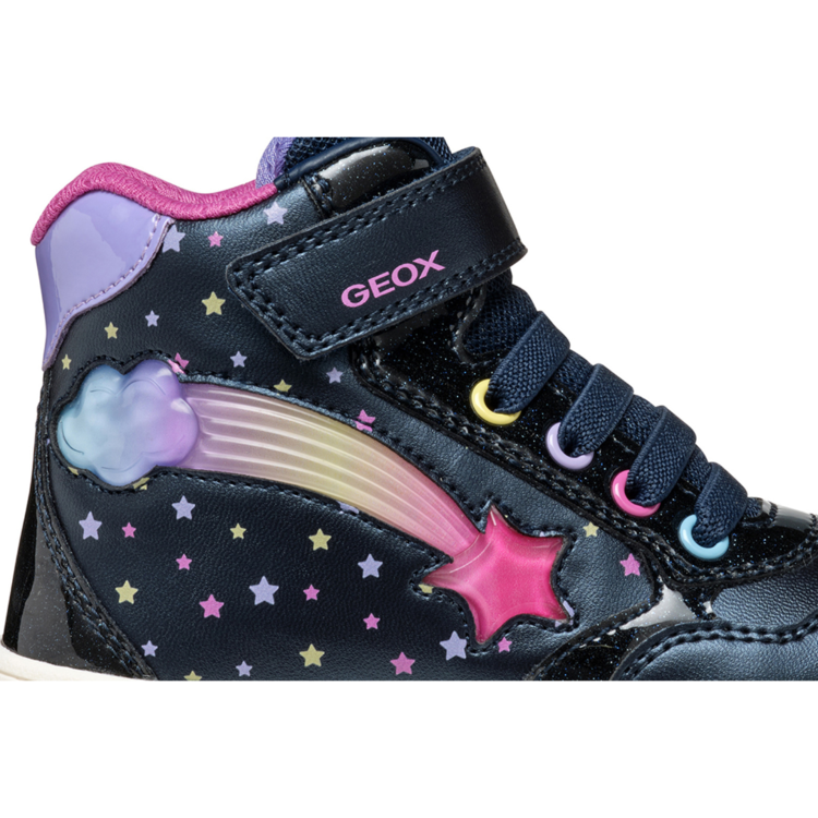 Geox Geox J Skylin Navy/Multicolor (F25)