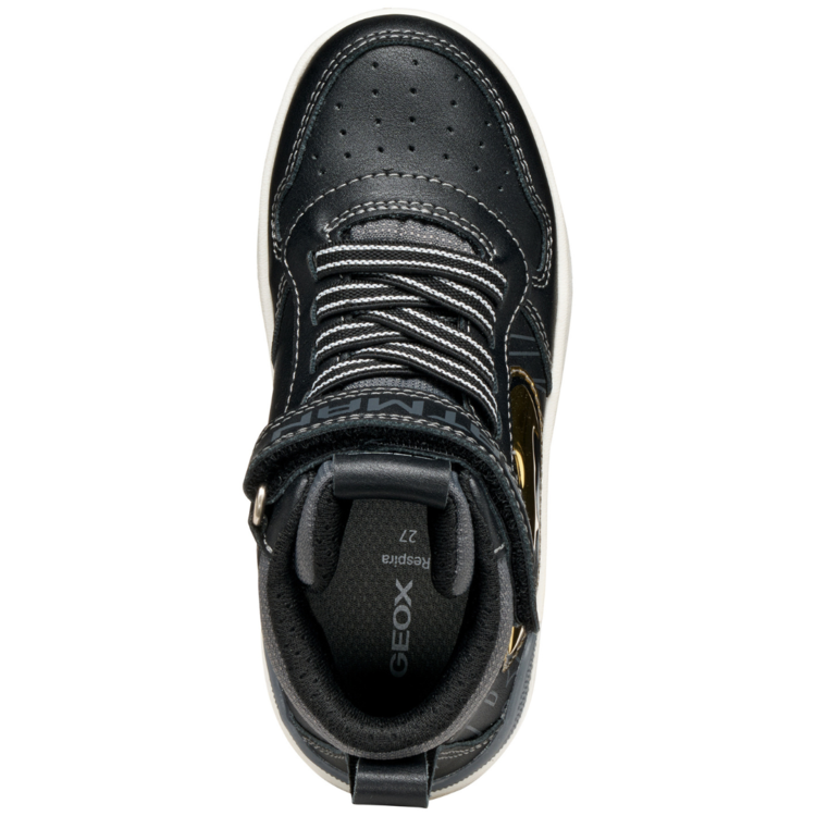 Geox Geox J Washiba Mid Black/Gold