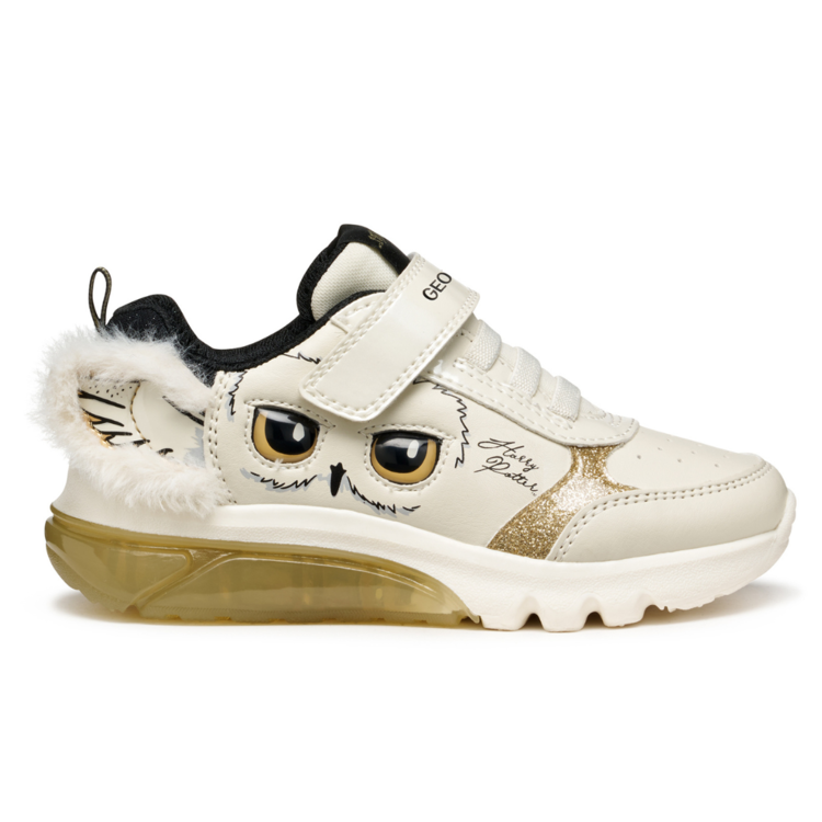 Geox Geox J Ciberdron Lt Ivory/Platinum