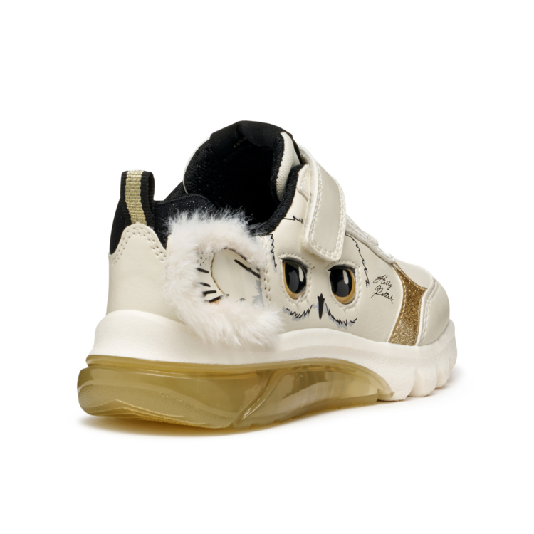 Geox Geox J Ciberdron Lt Ivory/Platinum