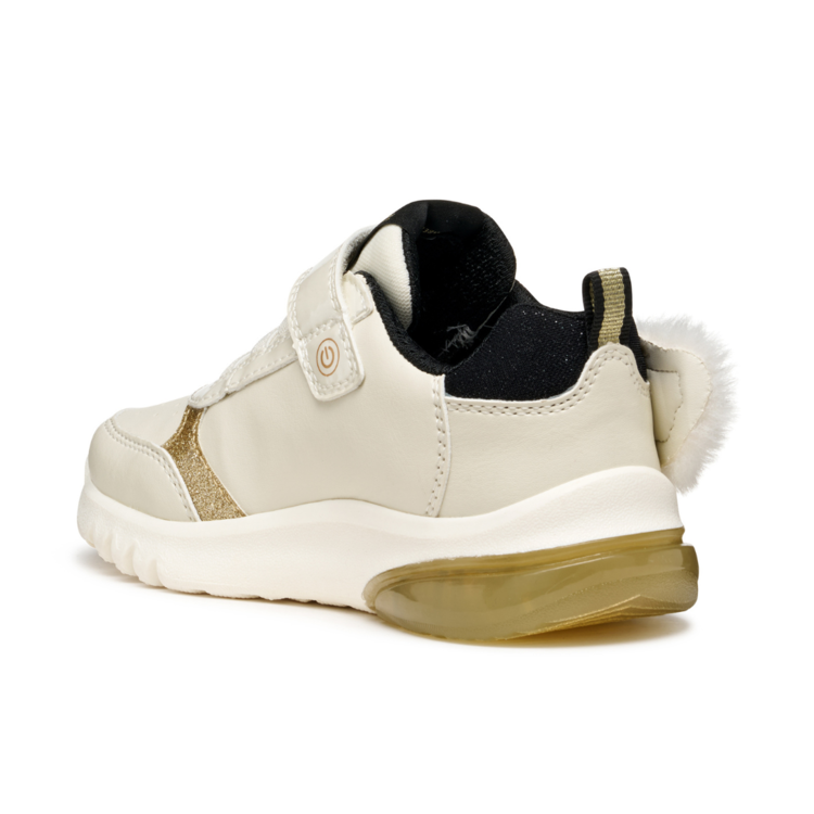 Geox Geox J Ciberdron Lt Ivory/Platinum