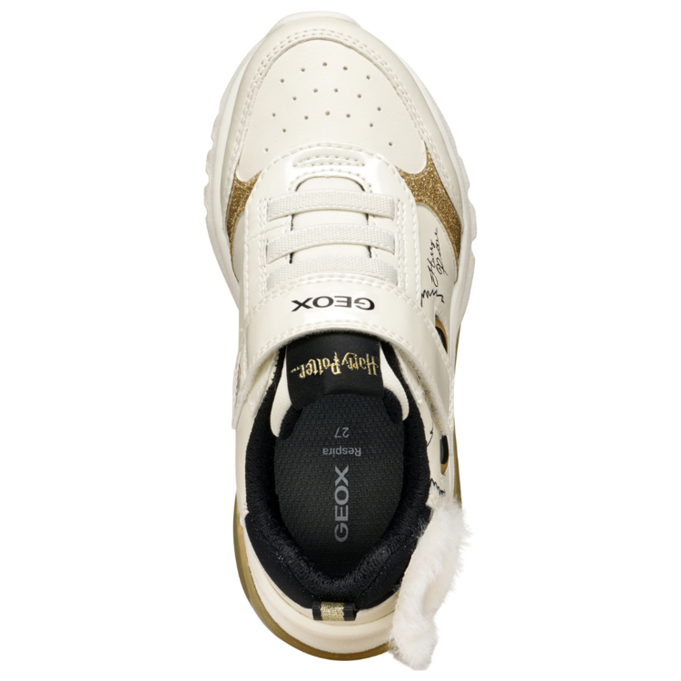 Geox Geox J Ciberdron Lt Ivory/Platinum