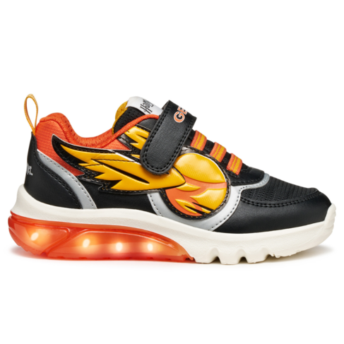 Geox J Ciberdron Black/Orange