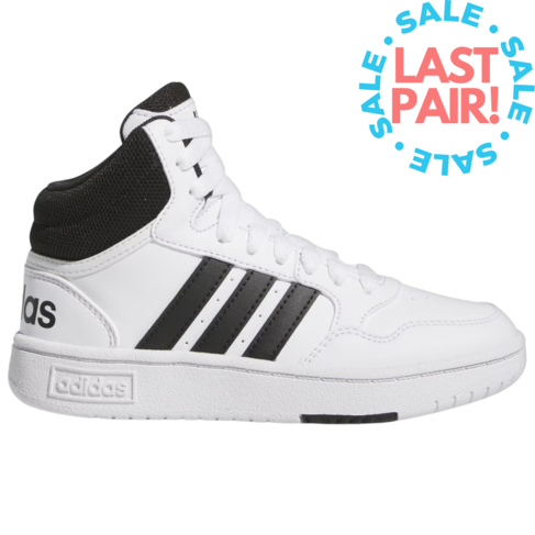 Adidas Hoops Mid 3.0 FtwWht/CBlack (Child 13)