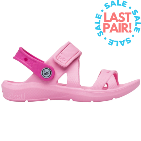 Joybees Kids' Adventure Sandal Soft Pink/Sporty Pink (Toddler 6/7 + Child 12/13)
