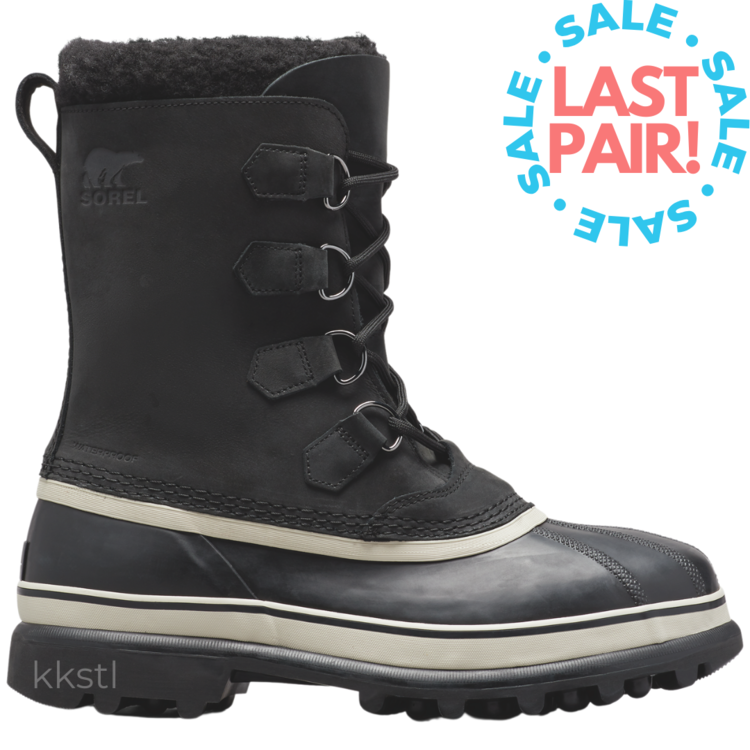 Sorel Sorel Men's Caribou Black/Dark Stout