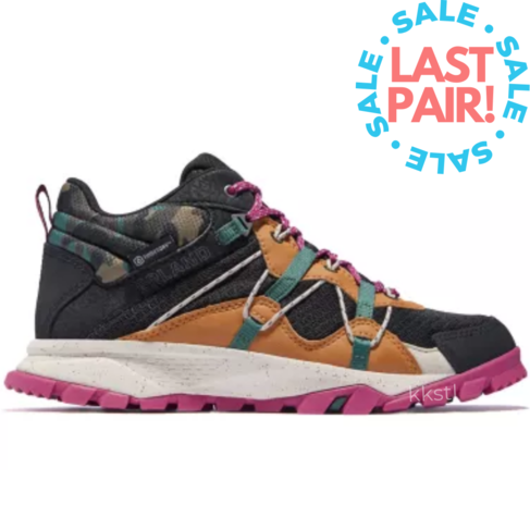 Timberland Women’s Garrison Trail Mid WP Black Multi (Size 6.5)