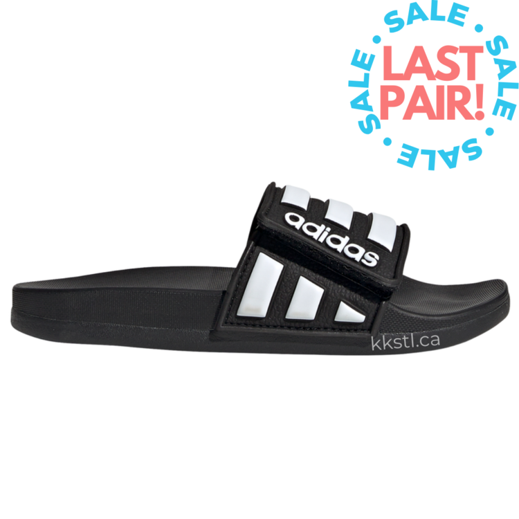Adidas Adidas Adilette Comfort Adj CBLACK/FTWWHT