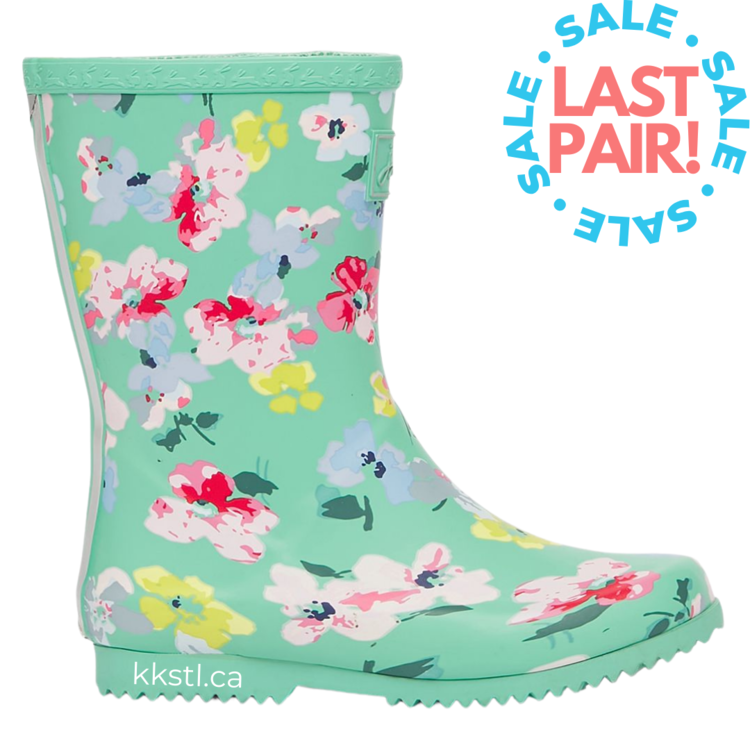 Joules Joules Roll Up Green Floral