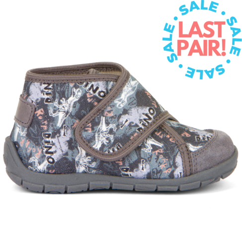 Froddo Slipper Dino Grey (Toddler 3 + 4.5)