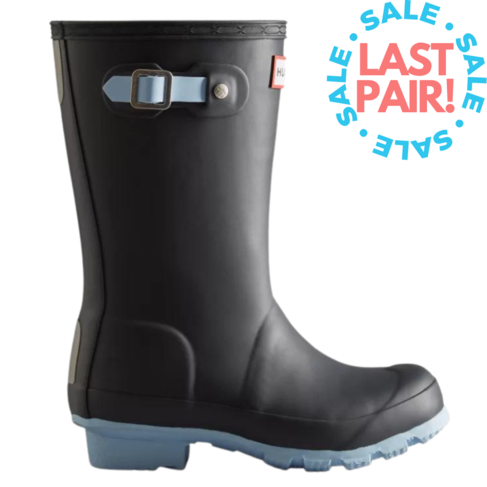 Hunter Original Insulated Rain Boot Navy/Blue Frost (Child 2)