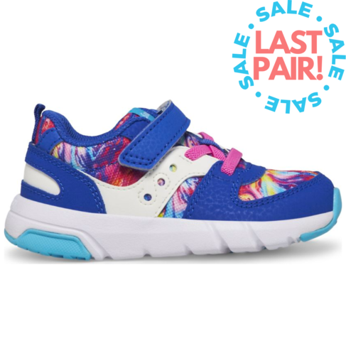 Saucony Jazz Lite 2.0 LX  Blue/Swirl (Toddler 5.5)