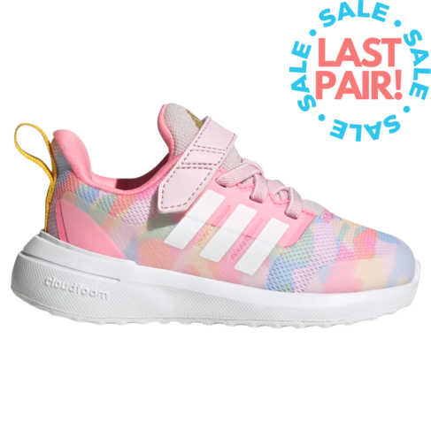 Adidas FortaRun 2.0 EL I Pink/Gold (Toddler 6.5)