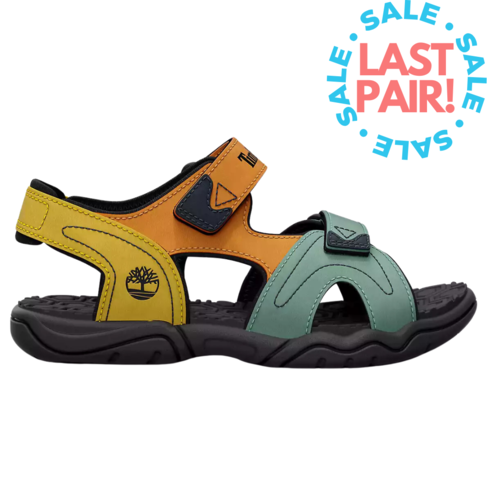 Timberland Adventure Seeker Backstrap Sandal Lt Orange Multi (Child 2)
