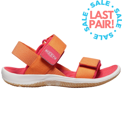 Keen Elle Backstrap Tangerine/Cayenne (Youth 6)