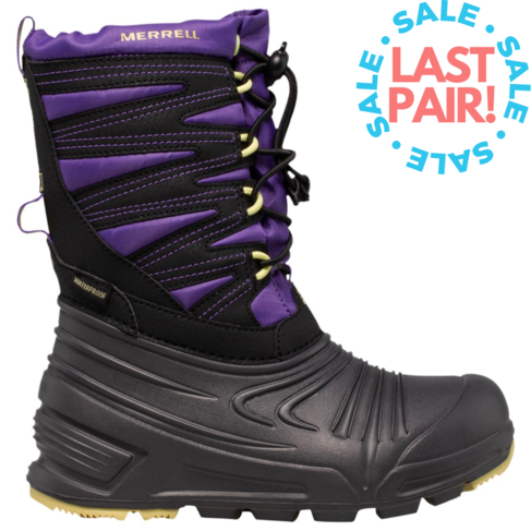 Merrell Snow Quest Lite 3.0 WTRPF Purple/Citron (Child 3)