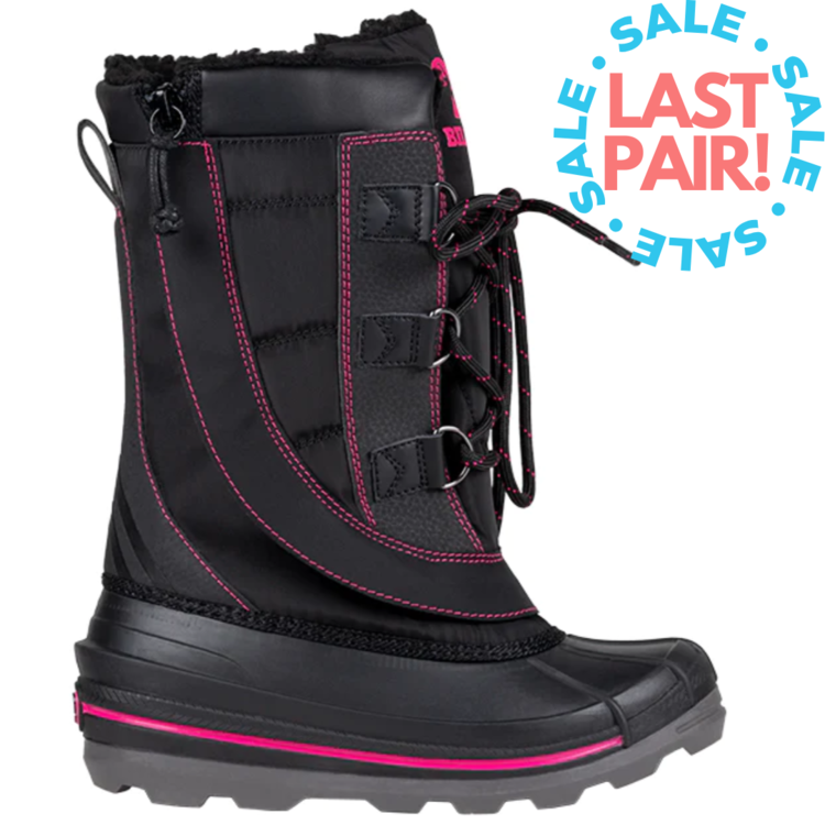 Billy Footwear Billy Ice II Winter Boot Black/Pink